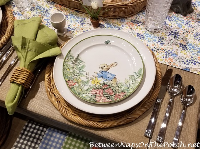 Easter 2025 dinnerware set