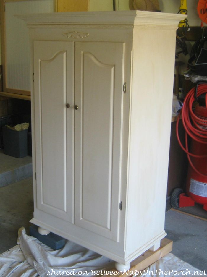 Armoire Wardrobe Before and After