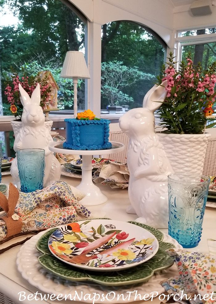 Bunny Planters for Spring Table