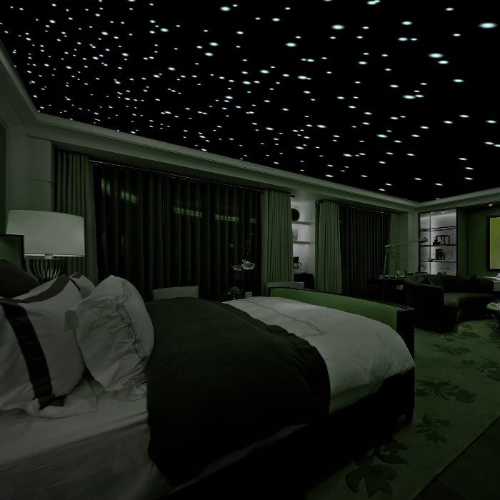 turn your room into a starry night