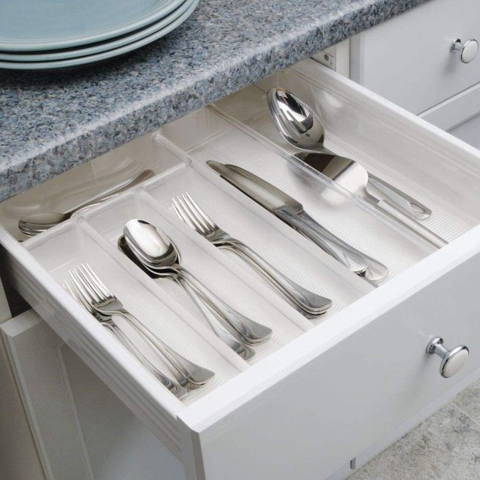 Flatware Storage, Expandable to Fill Drawer of Any Size