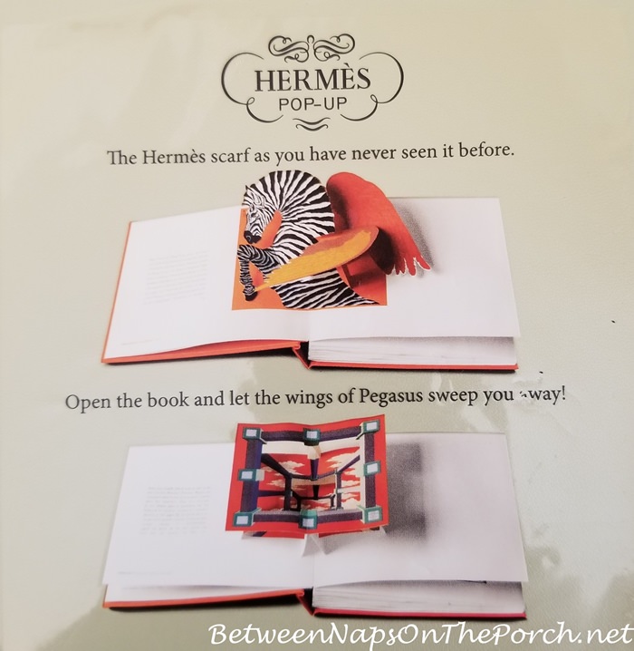 Hermes, Accents, Hermes Popup Book