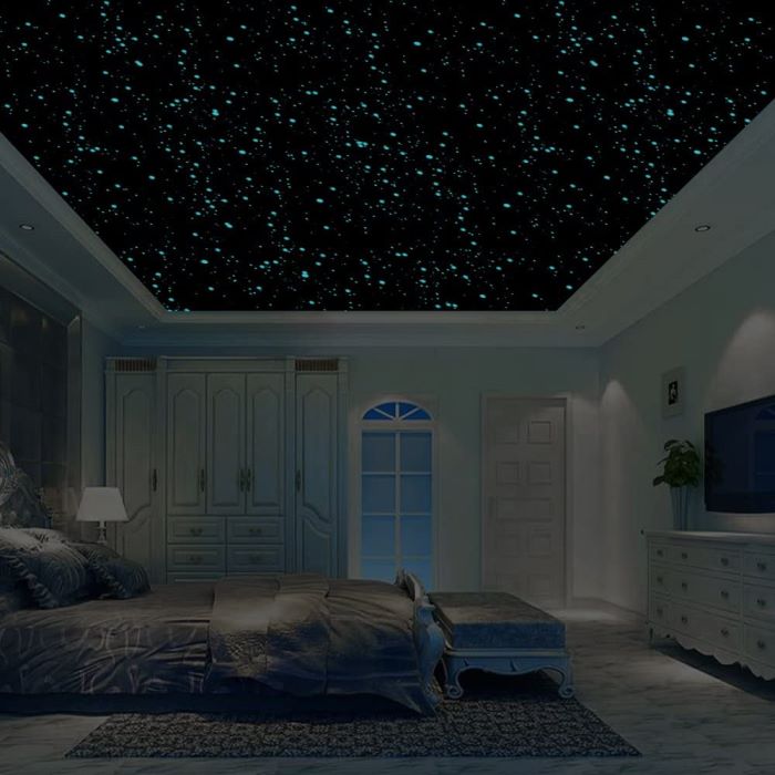 Glow in the Dark Ceiling Stars, the most realistic stars, removable, EZ  stick on