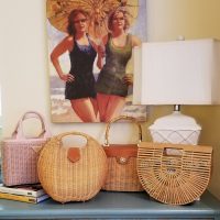 Cute Wicker, Rattan, Bamboo Bags for Summer