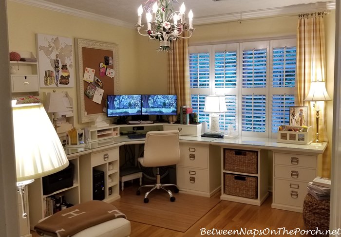 Home Office with Pottery Barn Bedford Furniture