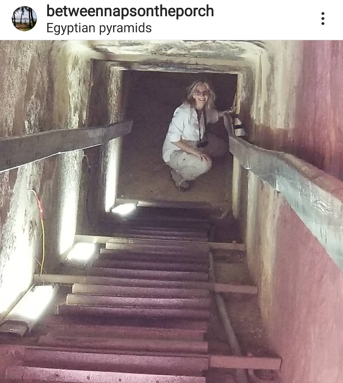 Egypt, Into the Chamber of an Egyptian Pyramid