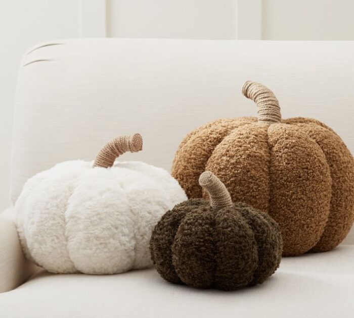 Cozy Fuzzy Pumpkins for Fall and Halloween