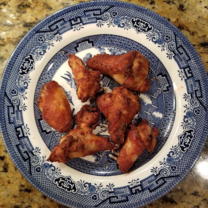 Chicken Wings Cooked in Air Fryer