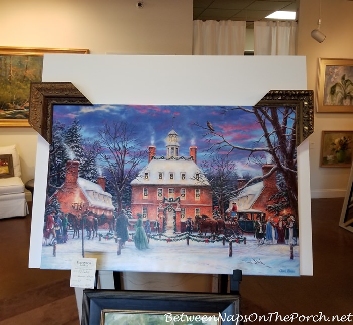 The Governor's Party by Chuck Pinson, Choosing a Frame