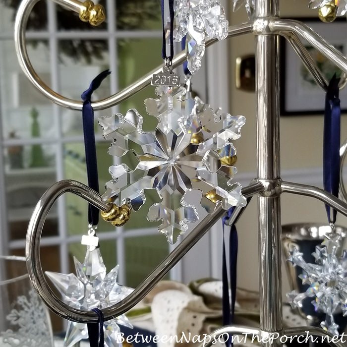 2015 Swarovski Crystal Snowflake Ornament