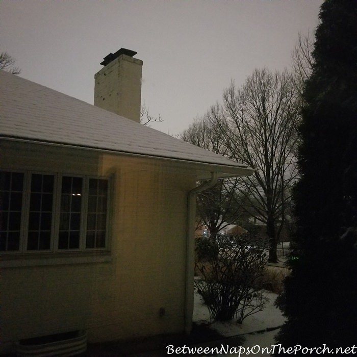 When Night Becomes Day! Does It Do This Where You Live When It Snows? –  Between Naps on the Porch