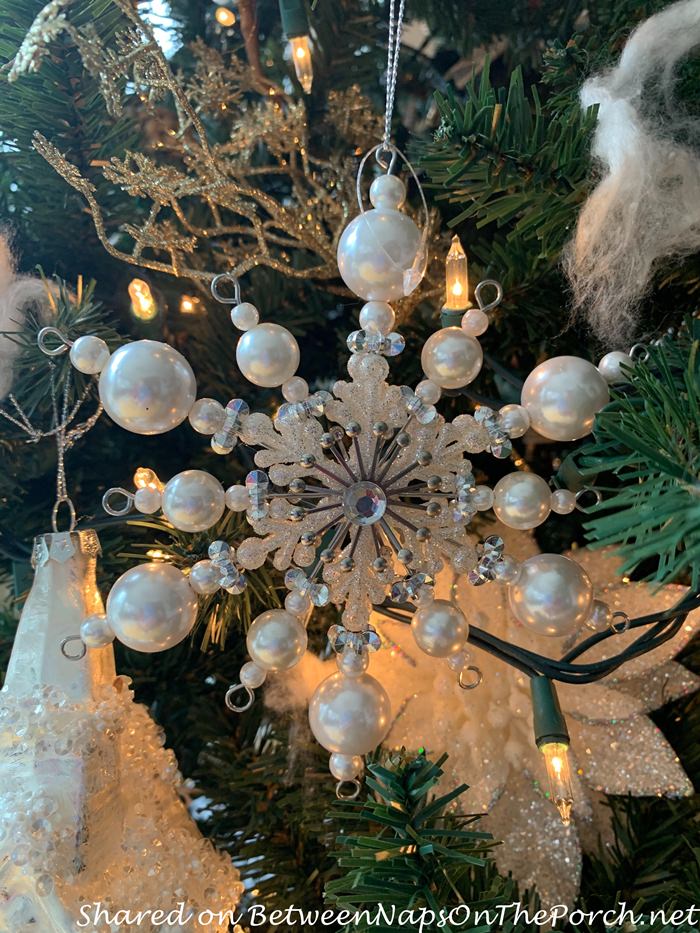 Snowflake Ornament for Winter Tree