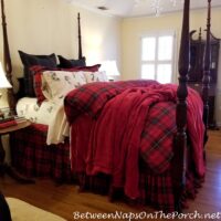 Styling a Bed in Pottery Barn Style