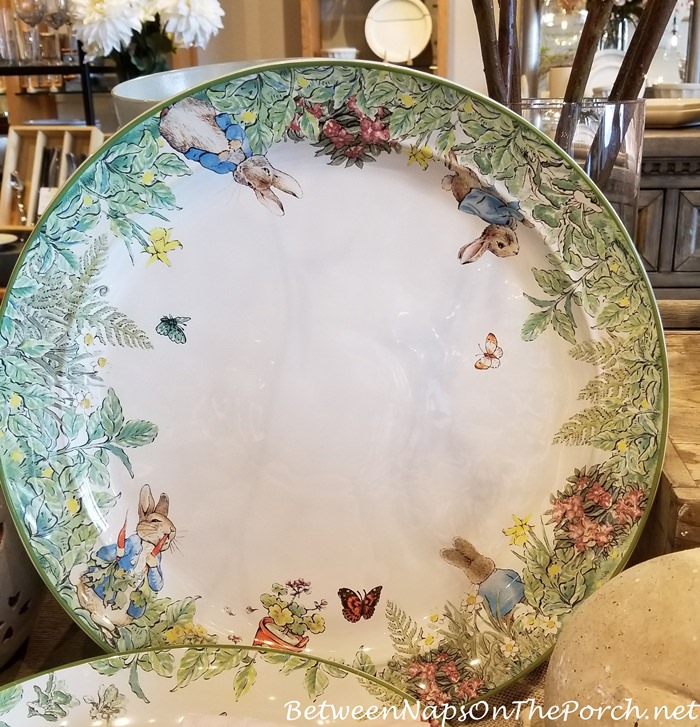 Shopping the Spring Easter Dinnerware in Two of My Favorite Stores Between Naps on the Porch