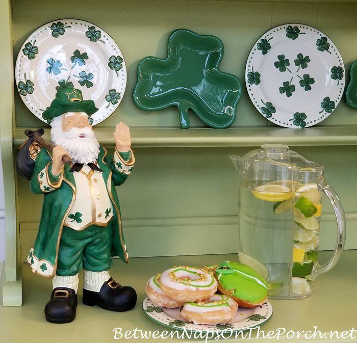 St. Patrick's Day Donuts, Fruit Infuser Pitcher