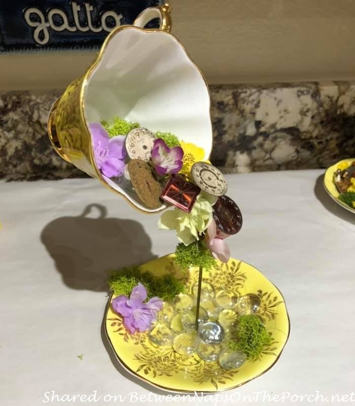 How to Make Whimsical, Floating Teacups for an Alice in Wonderland Party –  Between Naps on the Porch