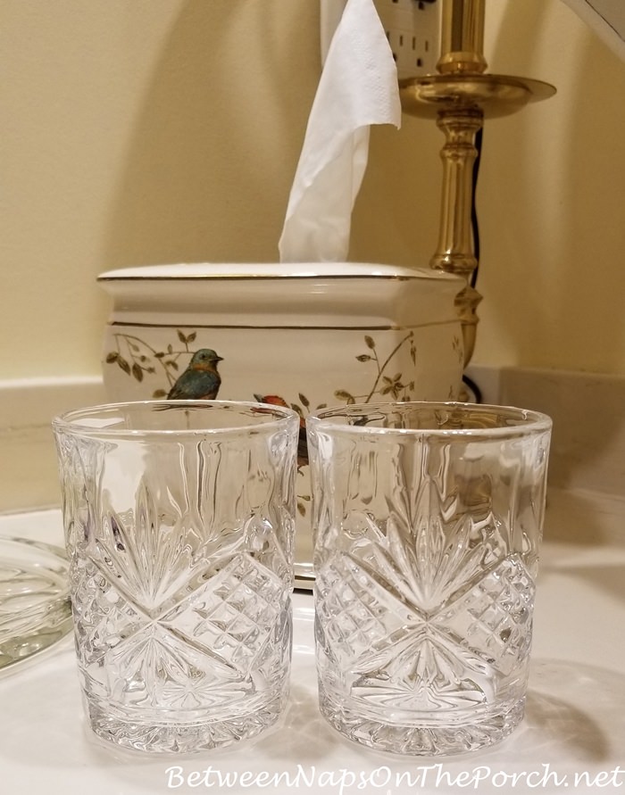 Bathroom Glasses, Elegant