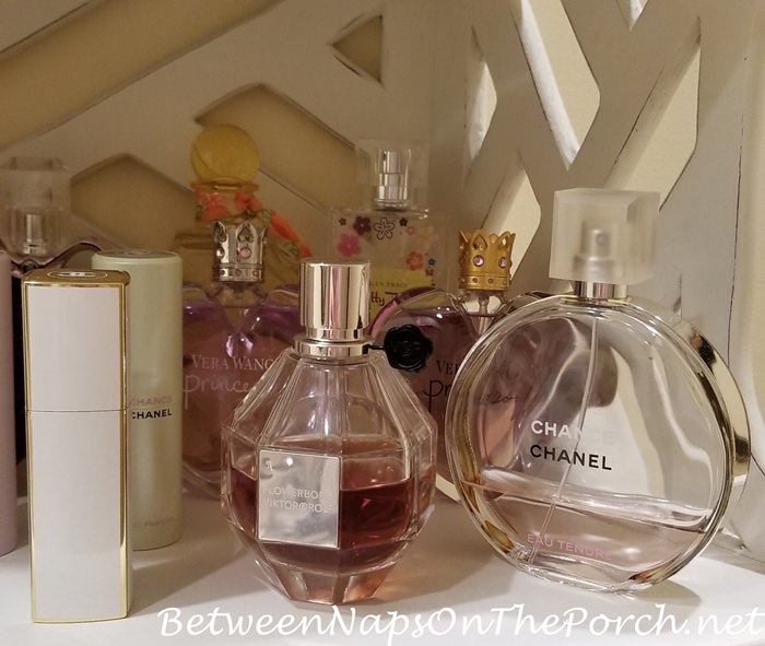 Chanel Chance Eau Tendre, Viktor & Rolf FlowerBomb