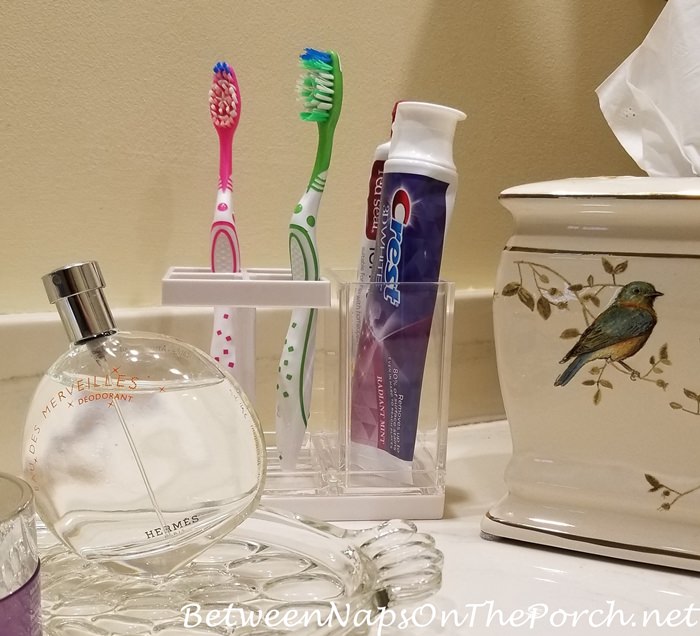 https://betweennapsontheporch.net/wp-content/uploads/2021/05/Toothbrush-Holder-Before-Birdie-Themed-Tissue-Box.jpg