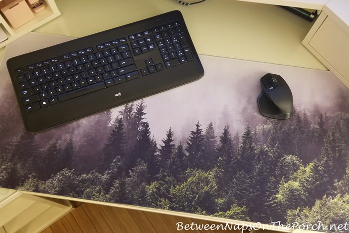 Large Mouse Pad, Forest Design