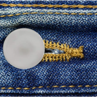 Prevent Holes in Shirts, Button Covers