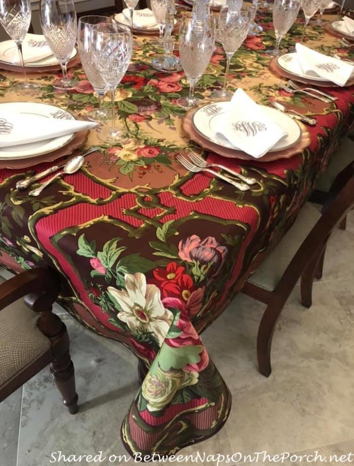 BEAUVILLE Igor Cardinal Table Linens - Yvonne Estelle's