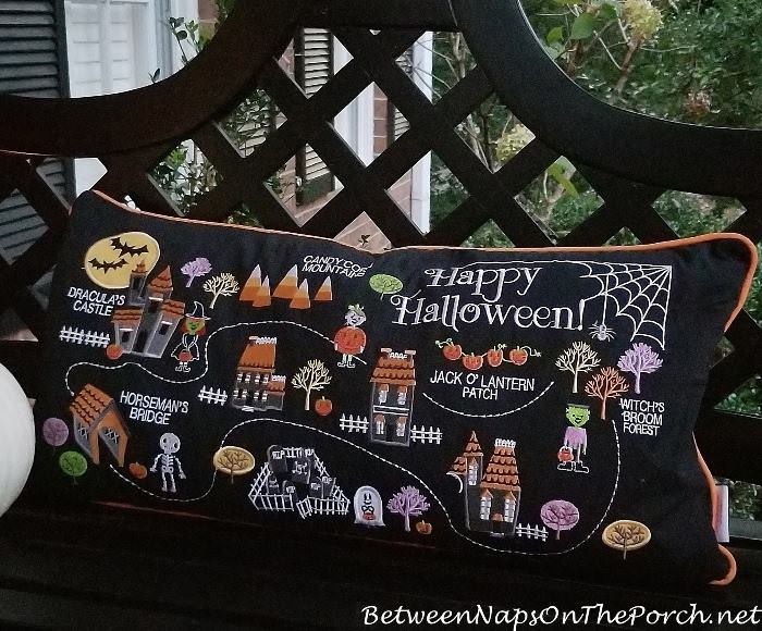 Porch Decor, Halloween Pillows