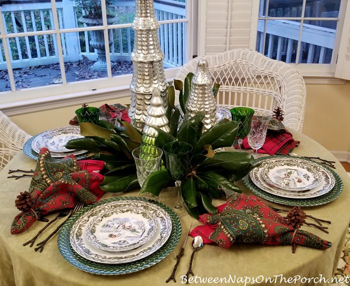 Christmas or Thanksgiving Table for 4