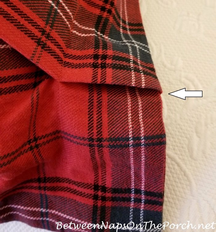 Idea to Fix Limp Flange Across Top of Pillow Sham