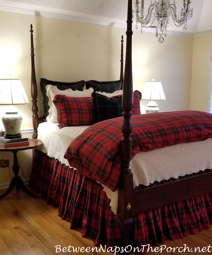 Tartan Bedding, Changing from Summer to Autumn