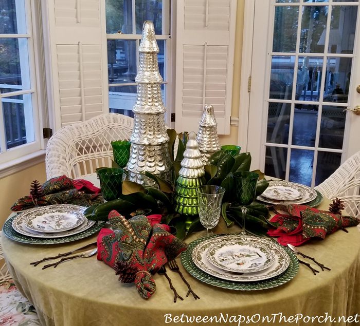 Thanksgiving-Christmas Table for Four
