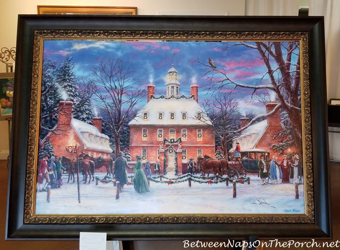 The Governor's Party Painting, Choosing the Perfect Frame