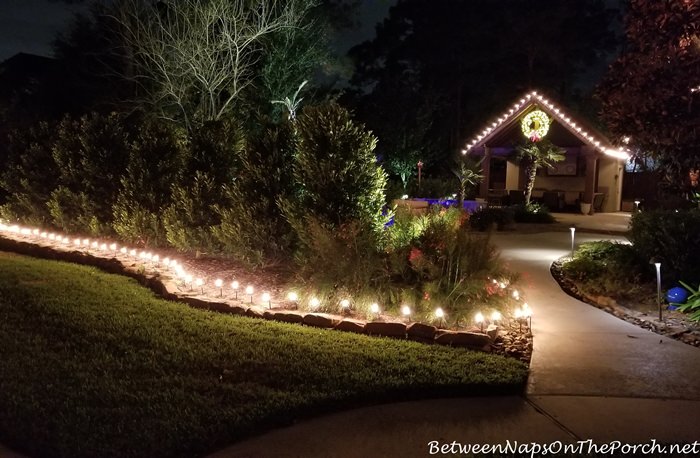 Add Lights to Landscape for Christmas