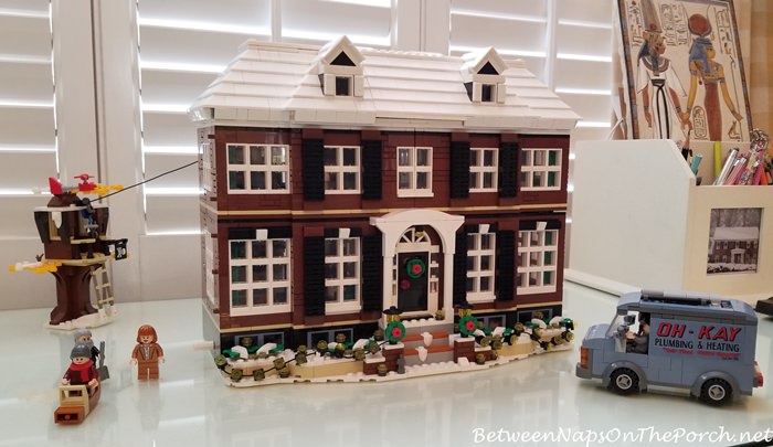 Home Alone Lego House with Treehouse