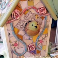 Birdhouse Centerpiece