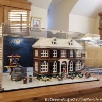 Lego Home Alone House in a Wicked Brick Display Case