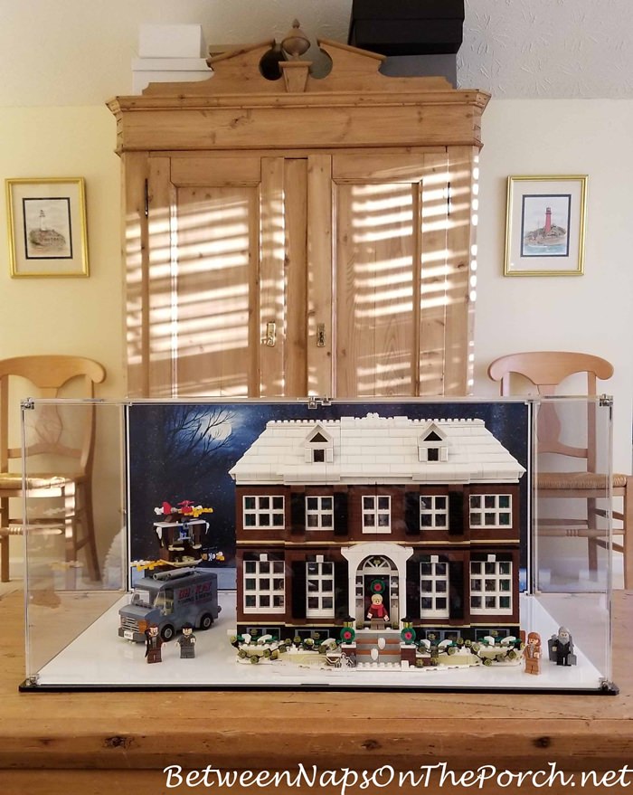 Lego Home Alone House inside Wicked Brick Case