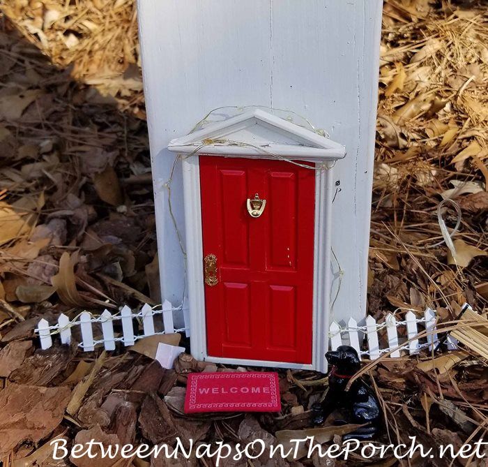 Fairy Door for a Little Free Library