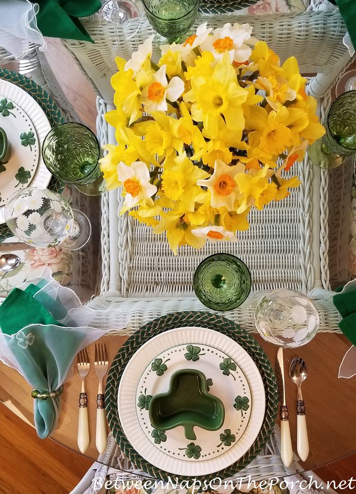 Saint Patrick's Day Table Setting