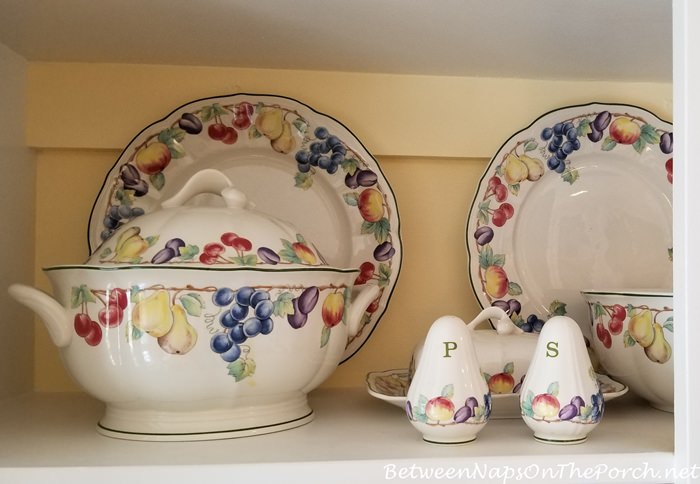 Villeroy & Boch China, Kitchen China Storage, Pretty and Practical