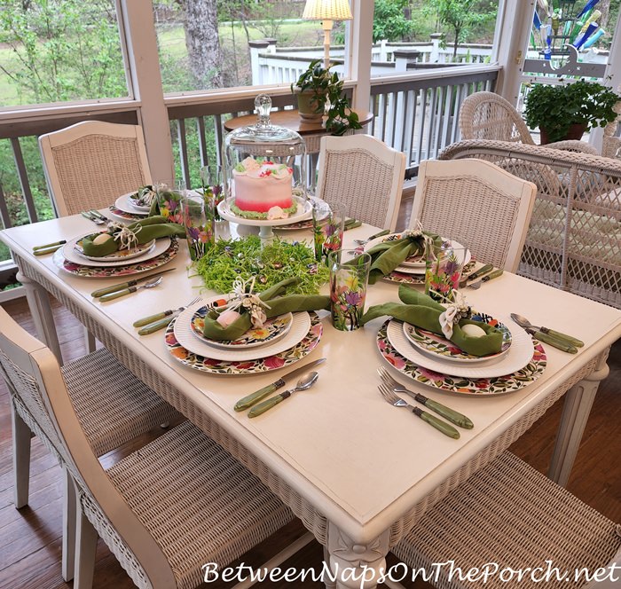 Spring Tablescape, Tablescape Thursday