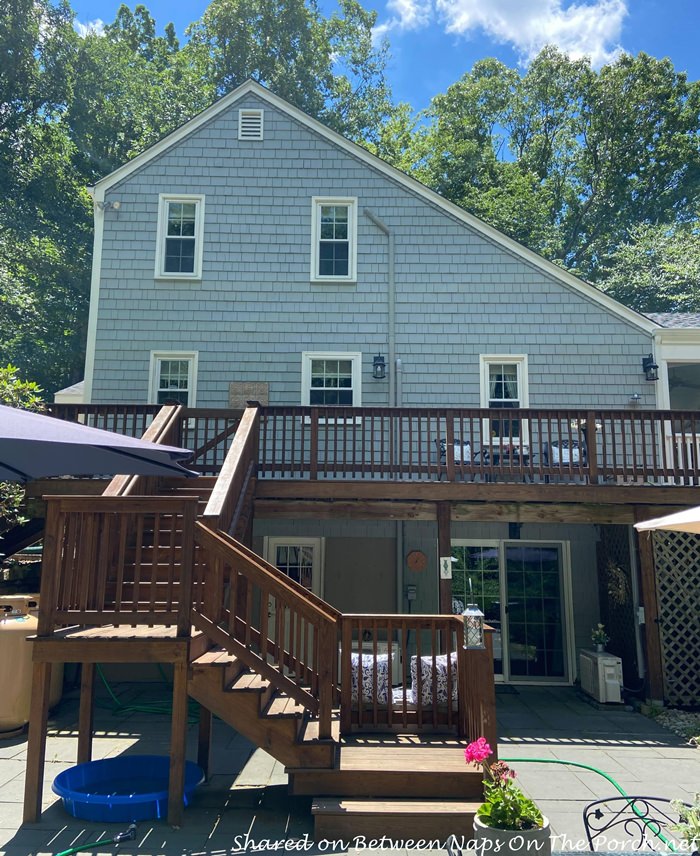 Large Deck, Side of Home
