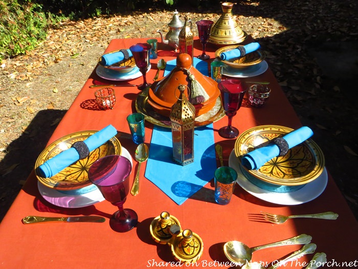 Moroccan Themed Table Setting