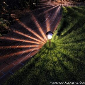 Pathway Solar Lighting, Creates beautiful designs