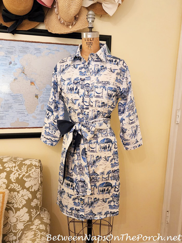 Pawley's Toile Dress, Susan Albright