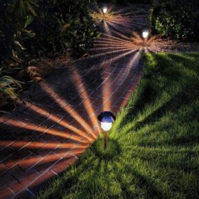 Solar Lights Add Safety and Beauty to Paths and Walkways