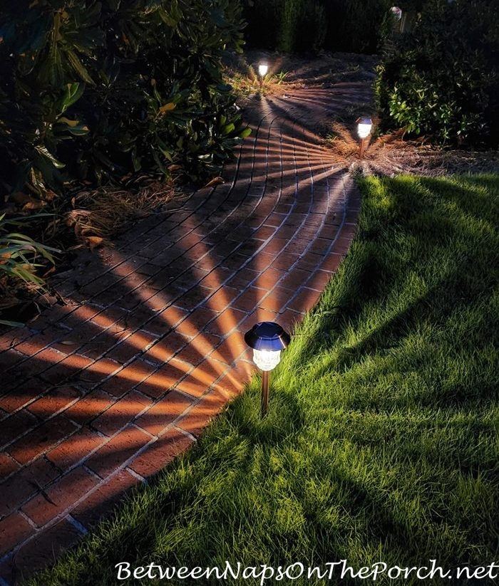 solar walk way lights