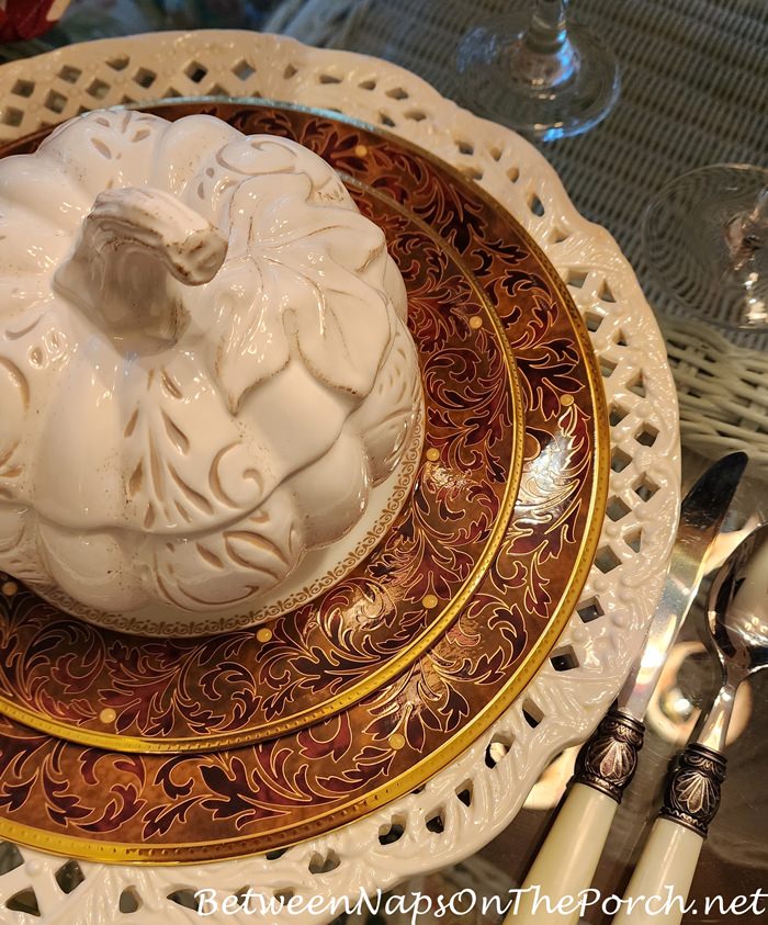 Noritake Xavier Gold Dinnerware, Perfect for Autumn-Fall Dining