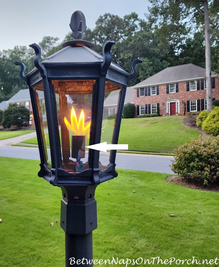 How to Stop a Gas Lantern From Blowing Out On Really Windy Days – Between  Naps on the Porch