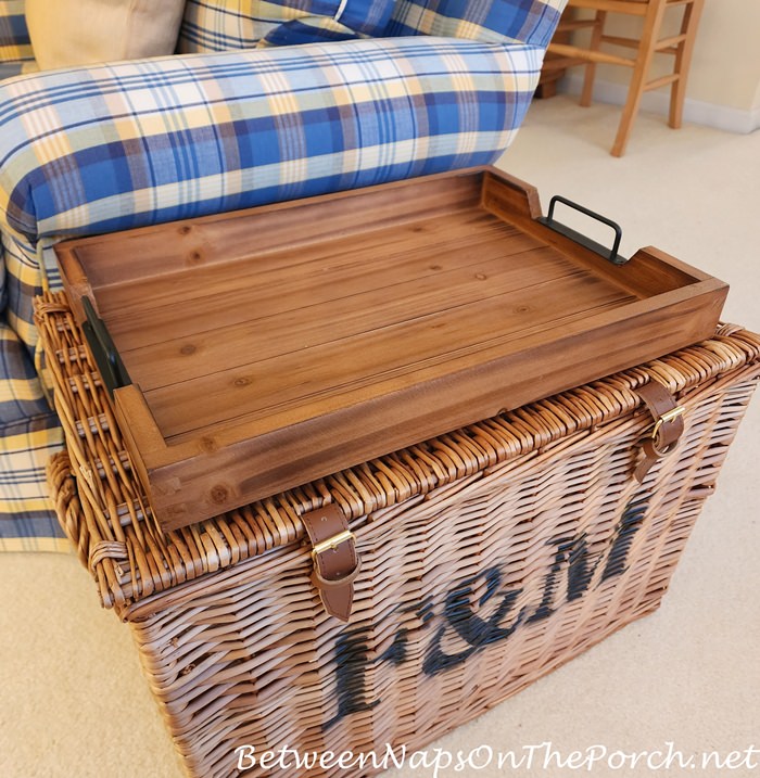 Tray on Fortnum & Mason Hamper